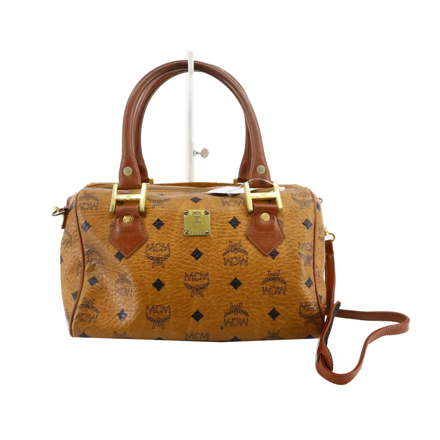 Brown Visetos 2way Shoulder Bag