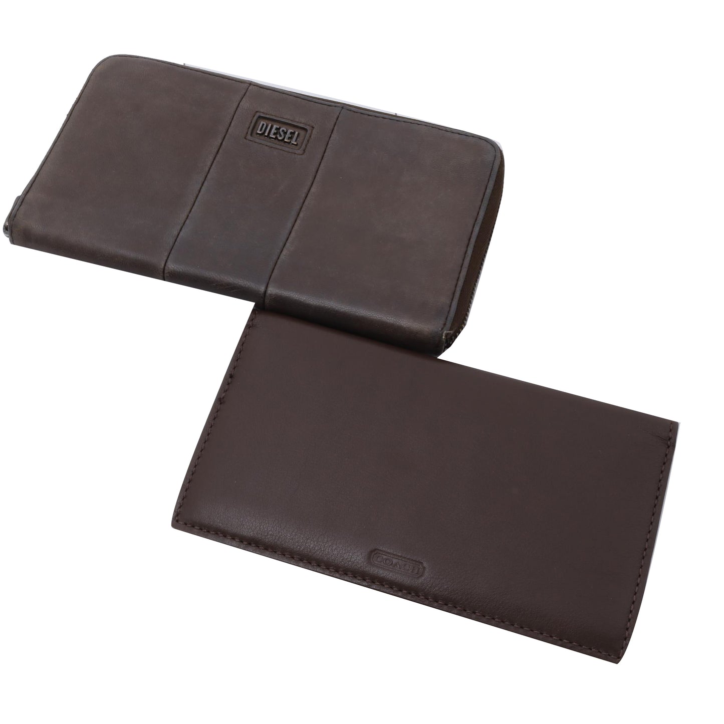 Brown Set of 2 Wallet