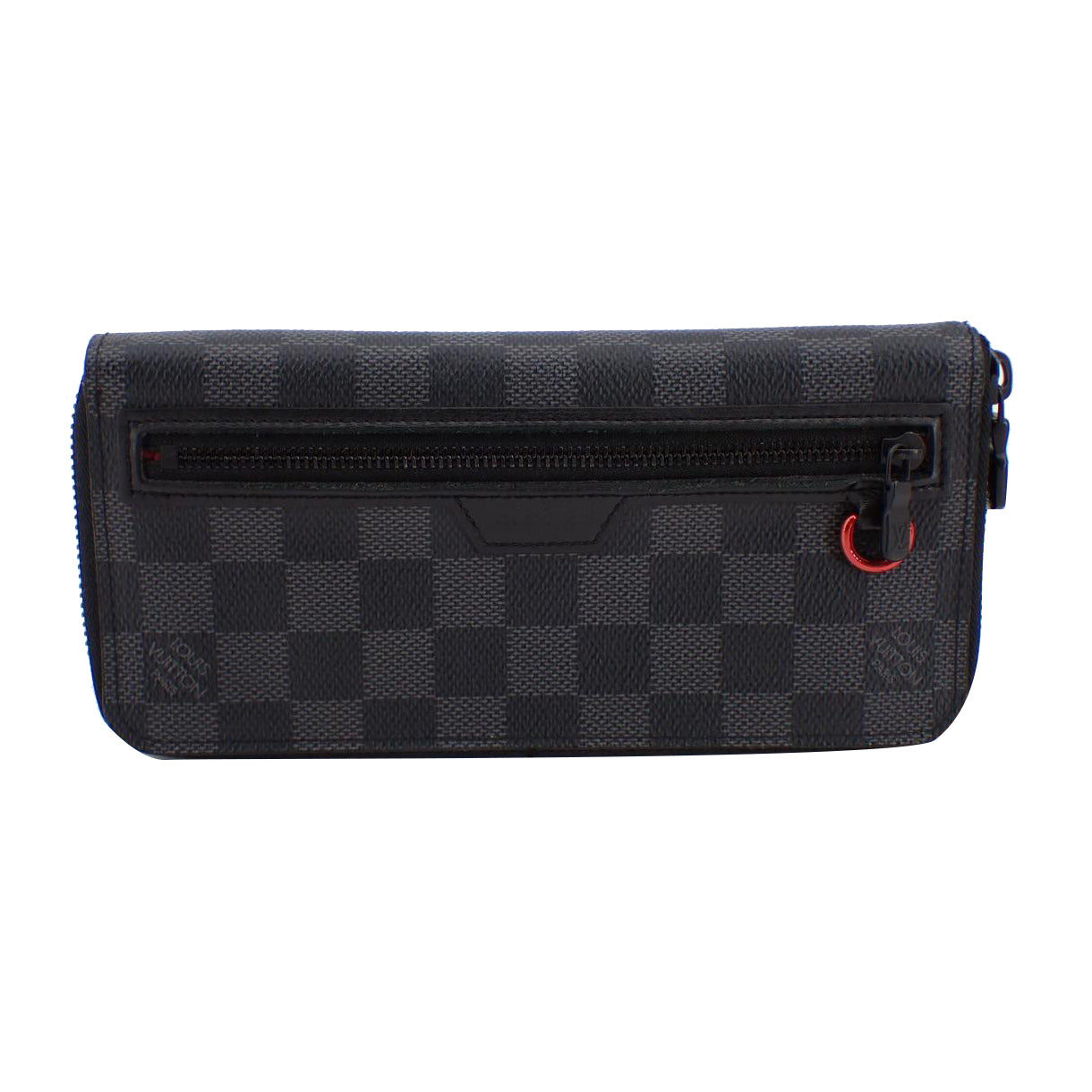 Damier Graphite Vertical Zippy Wallet