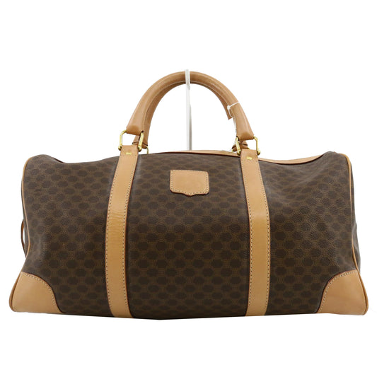 Brown Macadam Boston Bag