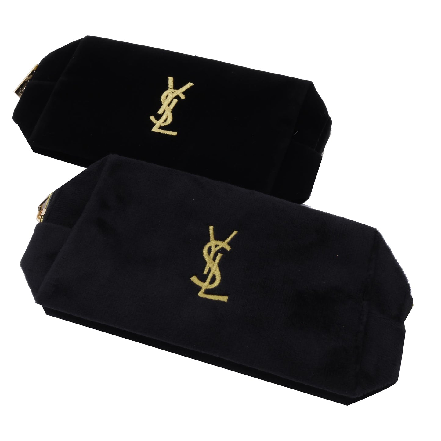 Black Set of 2 Pouch