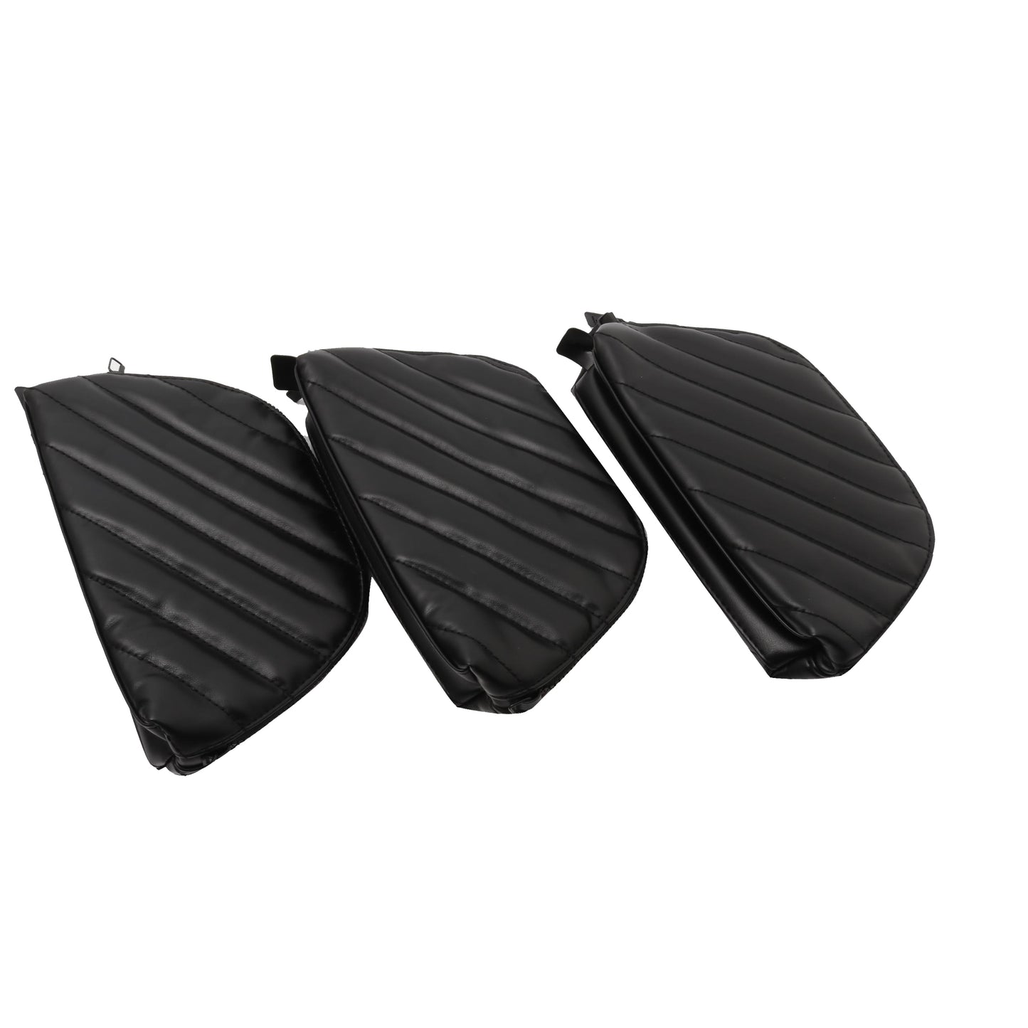 Black Set of 3 Pouch