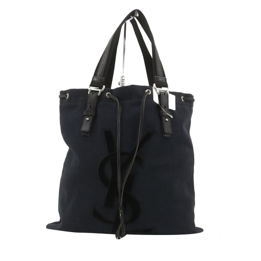 Black Canvas Tote Bag