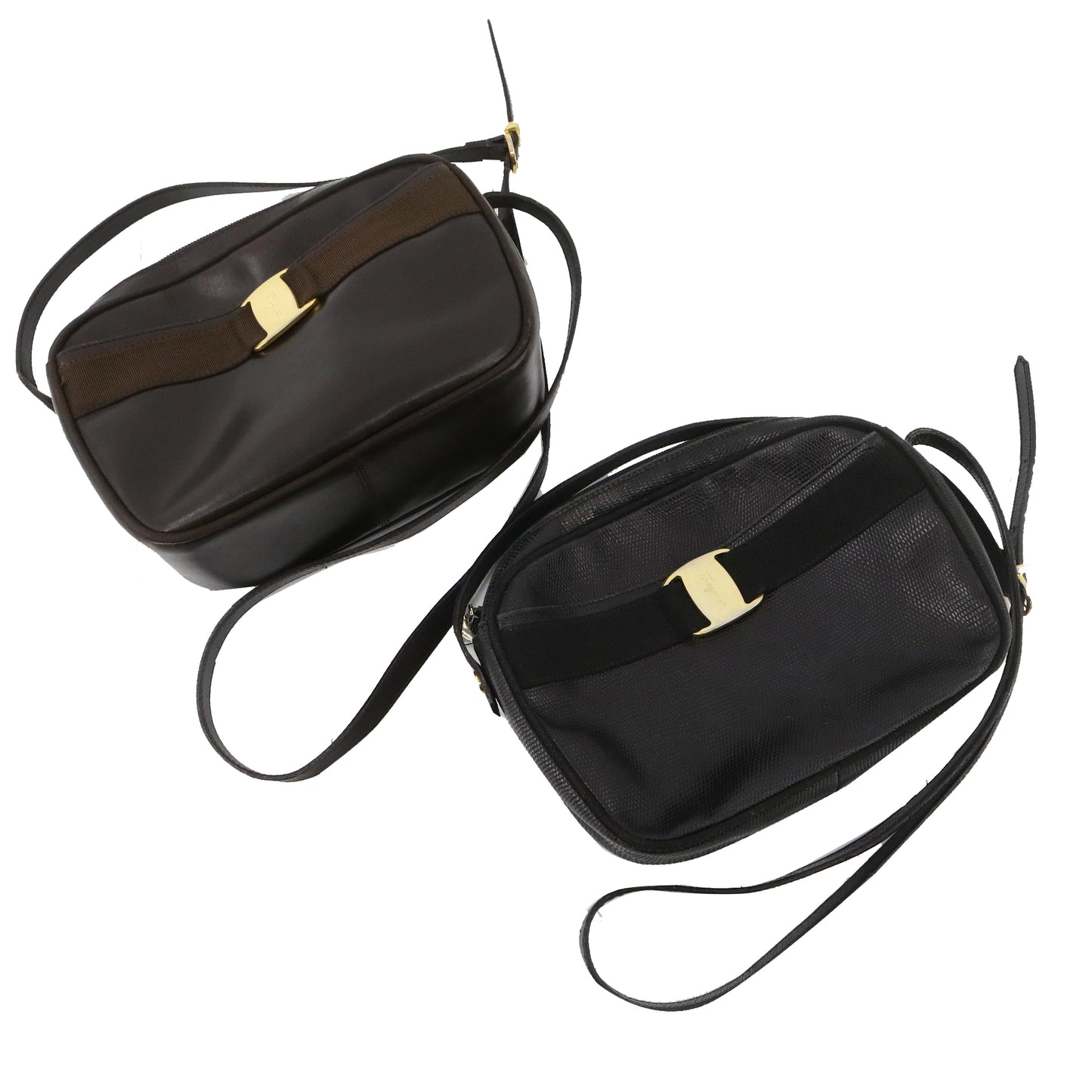 Black Gancini Set of 2 Shoulder Bag