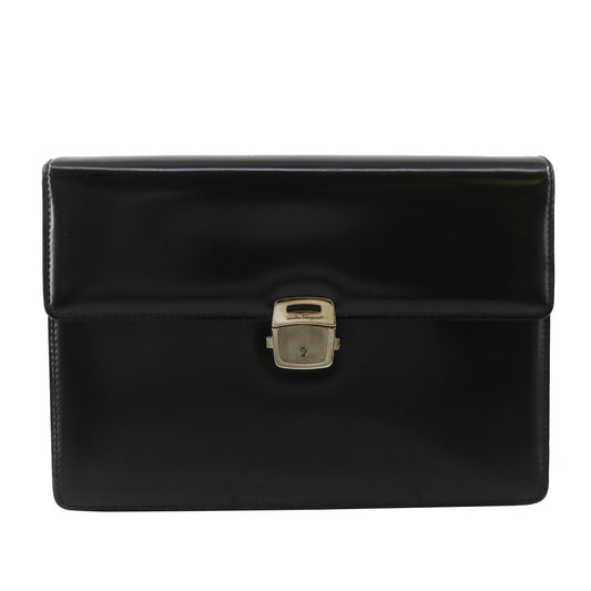 Black Leather Handbag