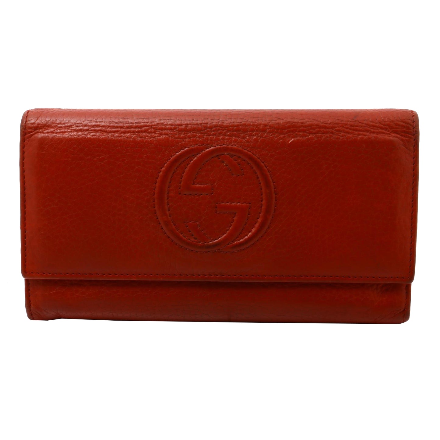 Red Soho Long Wallet