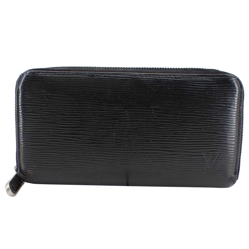 Epi Black Zippy Wallet