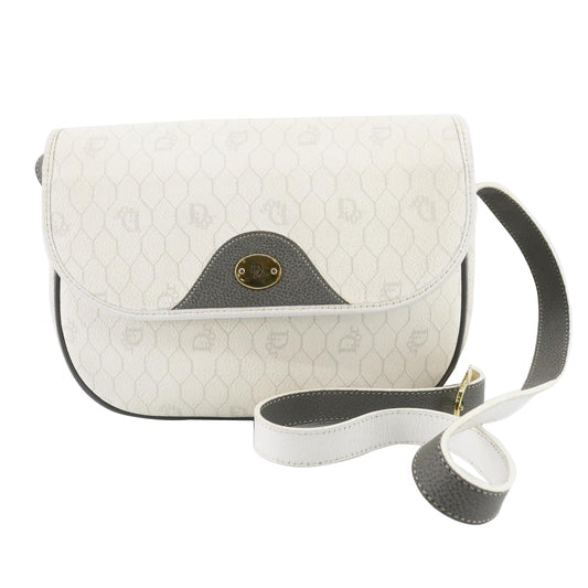 White Honeycomb Shoulder Bag