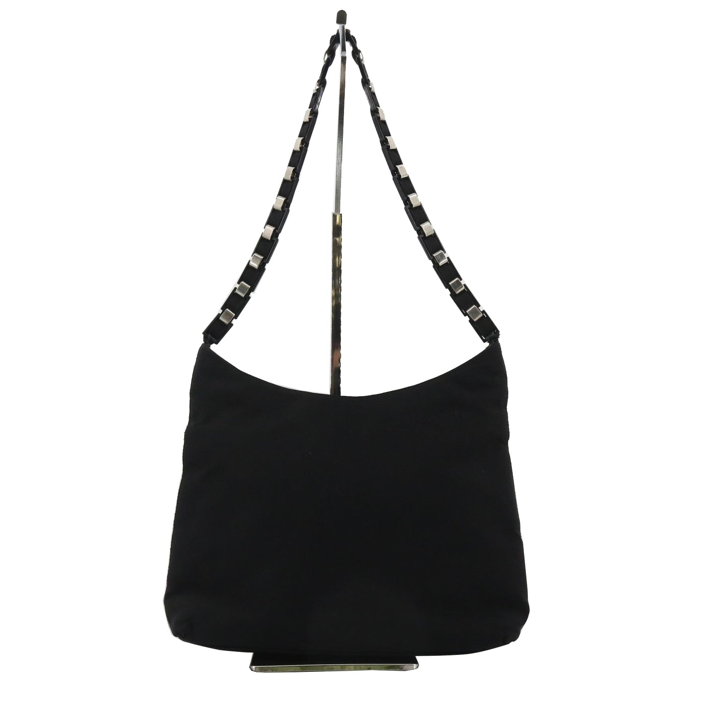 Black Nylon Shoulder Bag