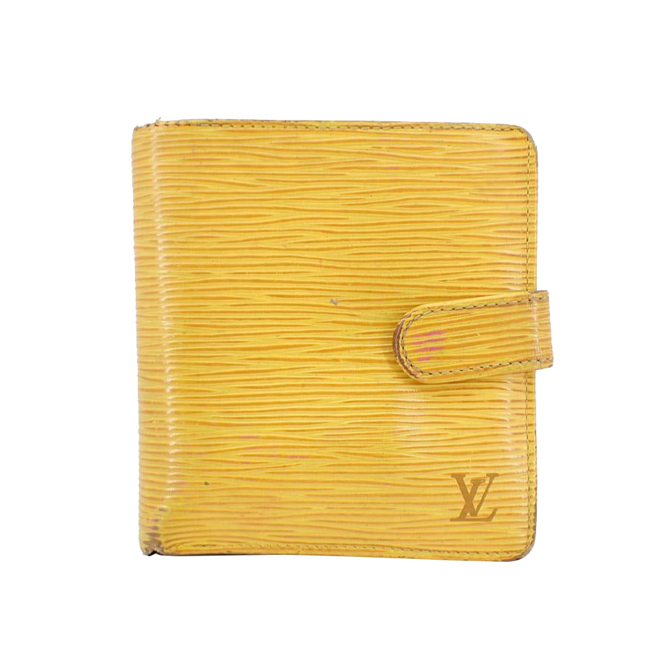 Epi Yellow Compact Wallet