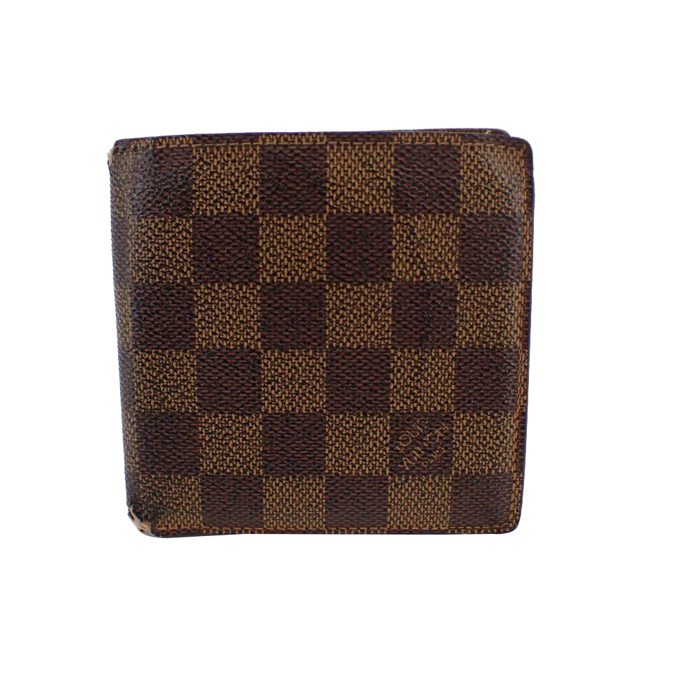 Damier Ebene Bi-Fold Wallet