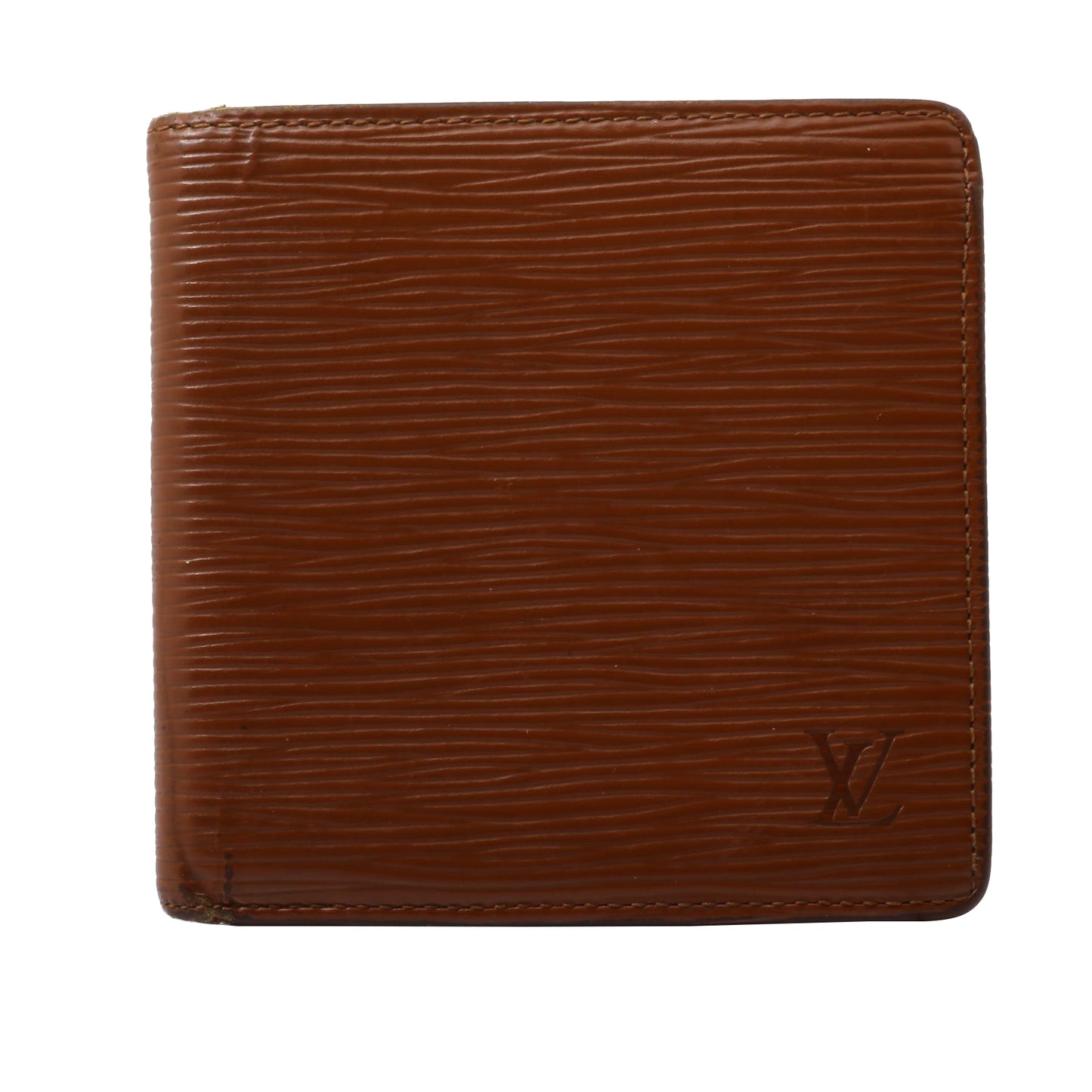 Epi Brown Bi-Fold Wallet