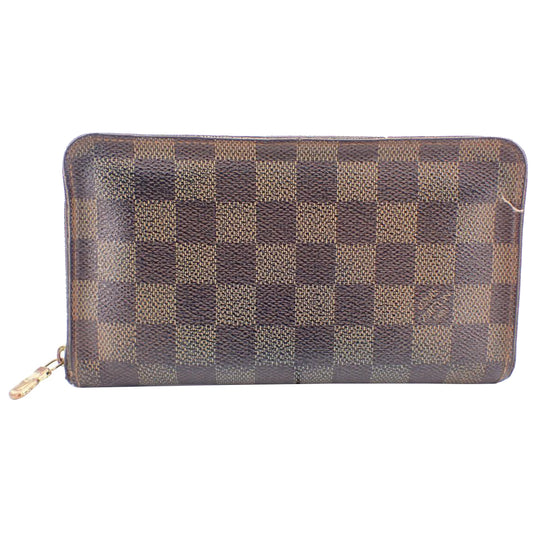 Damier Ebene Zippy Wallet