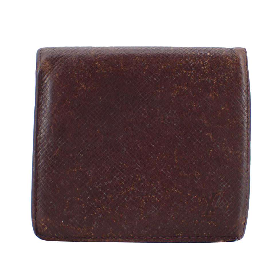 Taiga Maroon Bi-Fold Wallet