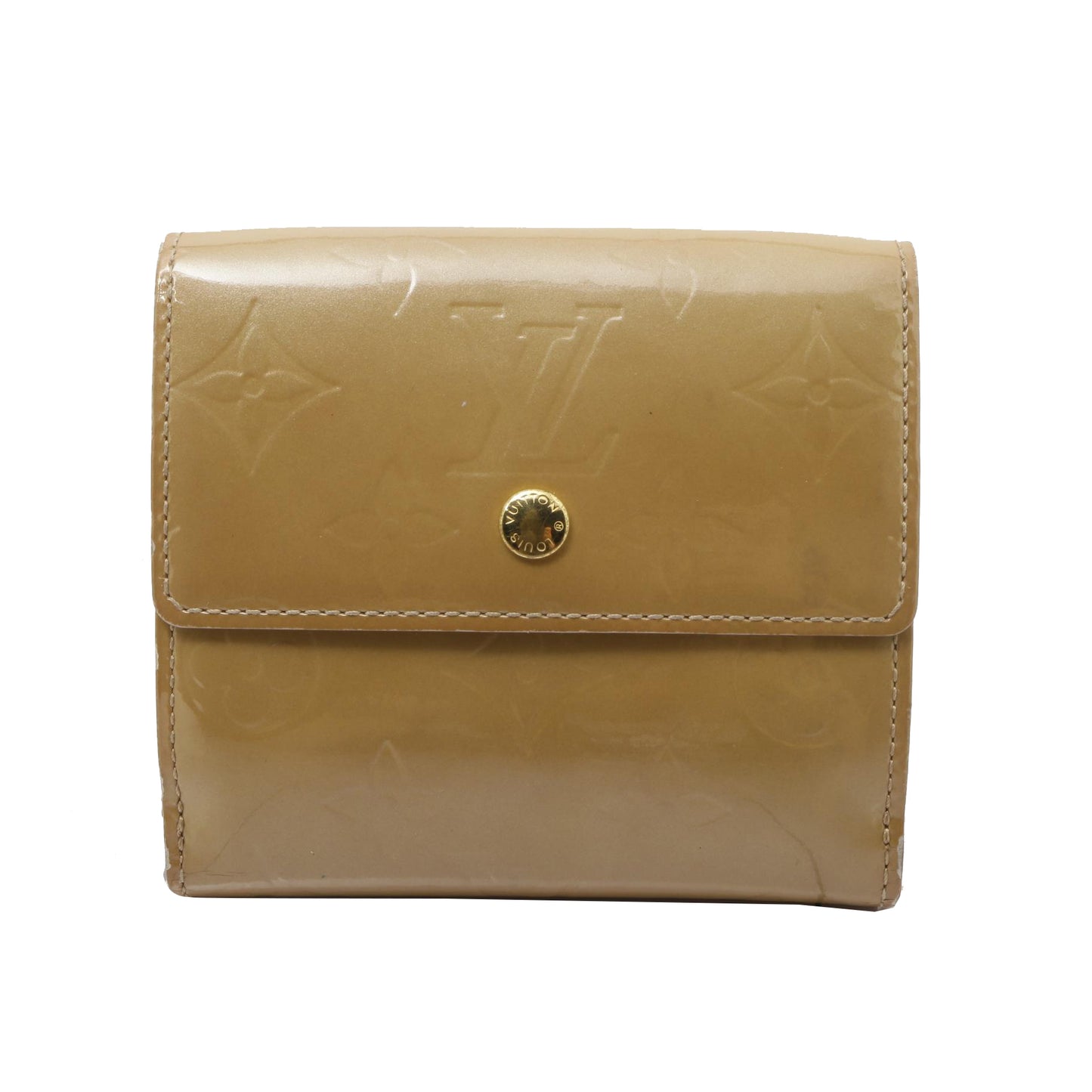 Vernis Beige Elise Wallet