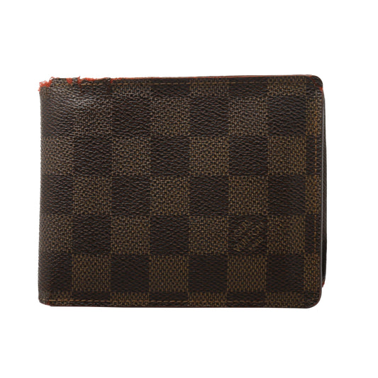 Damier Ebene Bi-Fold Wallet