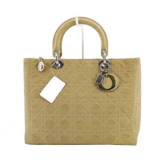 Beige Nylon Handbag