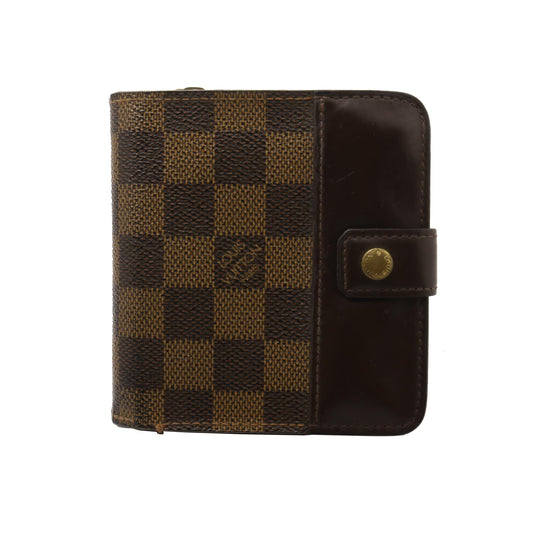 Damier Ebene Compact Wallet