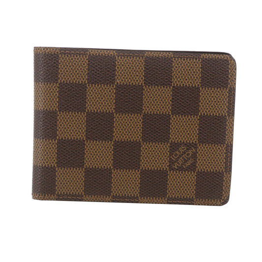 Damier Ebene Bi-Fold Wallet