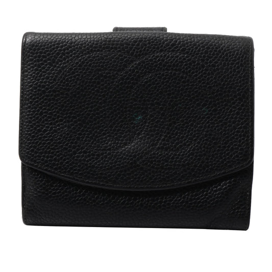 Black Caviar Compact Wallet