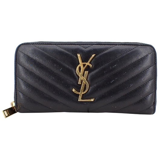 Black Cassandra Zippy Wallet