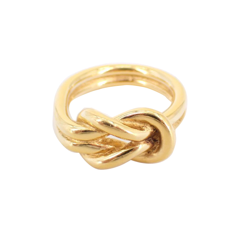 Golden Scarf Ring