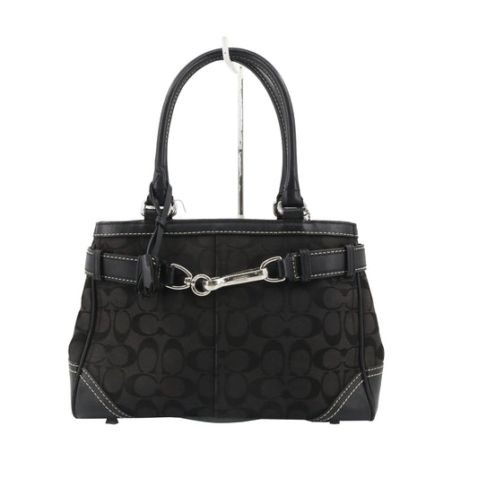 Black Signature Handbag