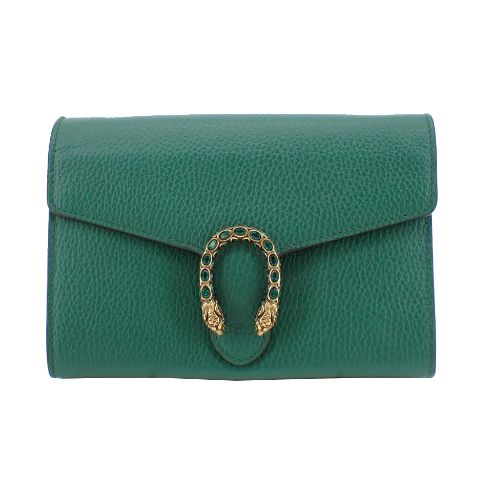 Green Dionysus Chain Wallet