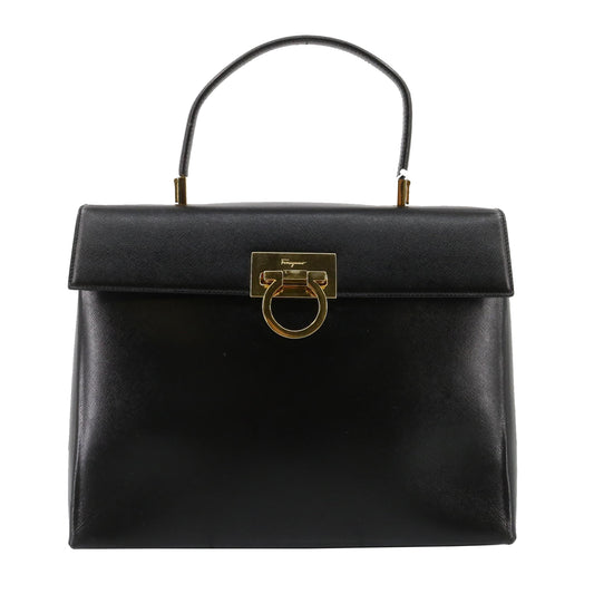 Black Gancini 2 Way Shoulder Bag