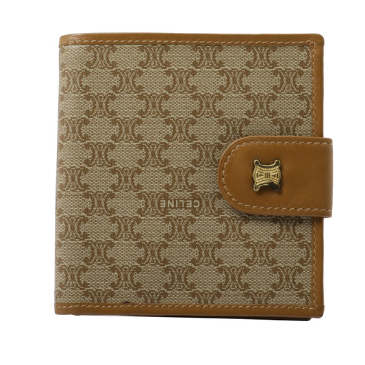 Brown Macadam Compact Wallet