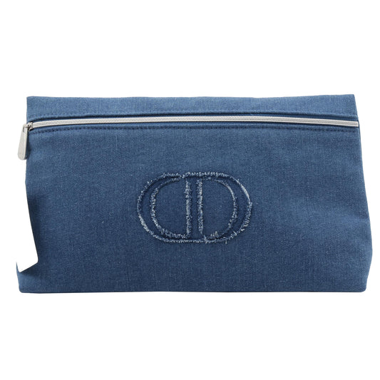 Blue Nylon Pouch