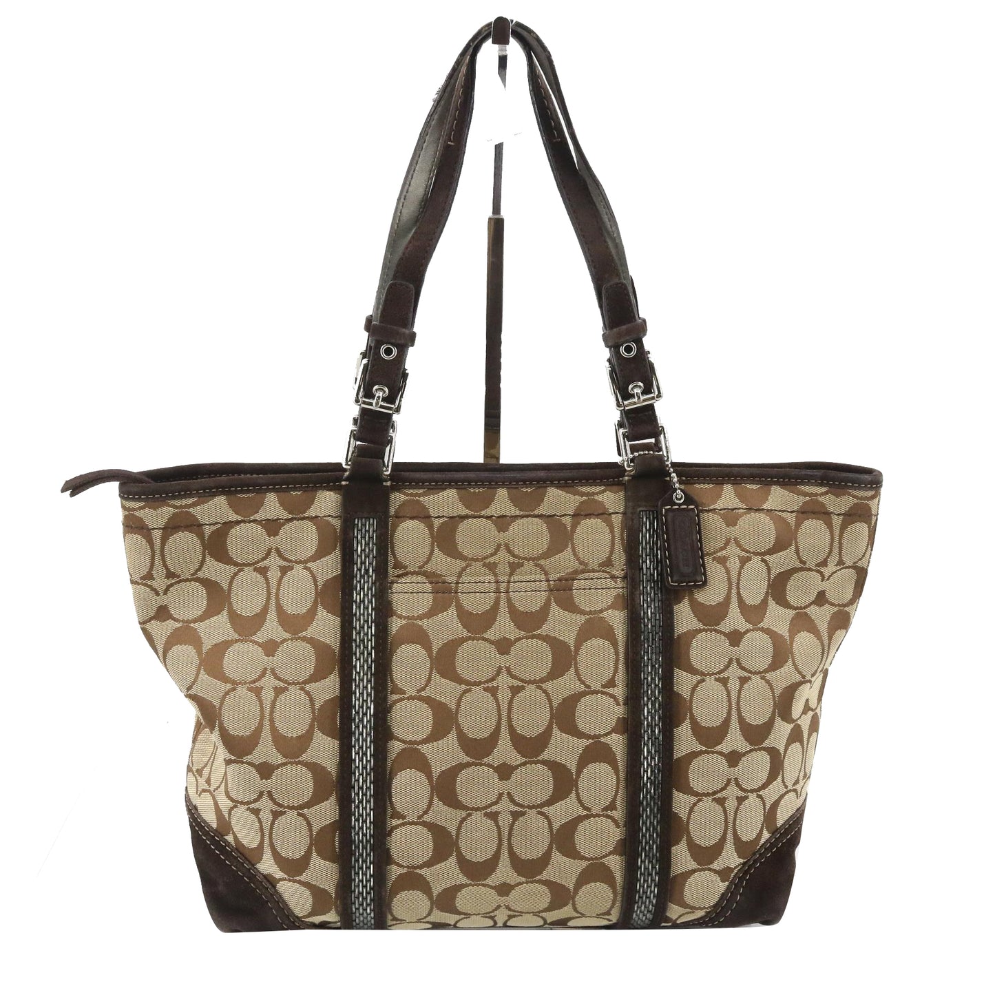 Brown Signature Tote Bag