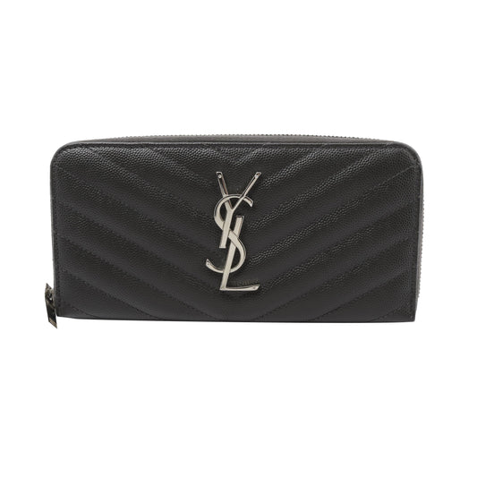 Black Cassandra Zippy Wallet