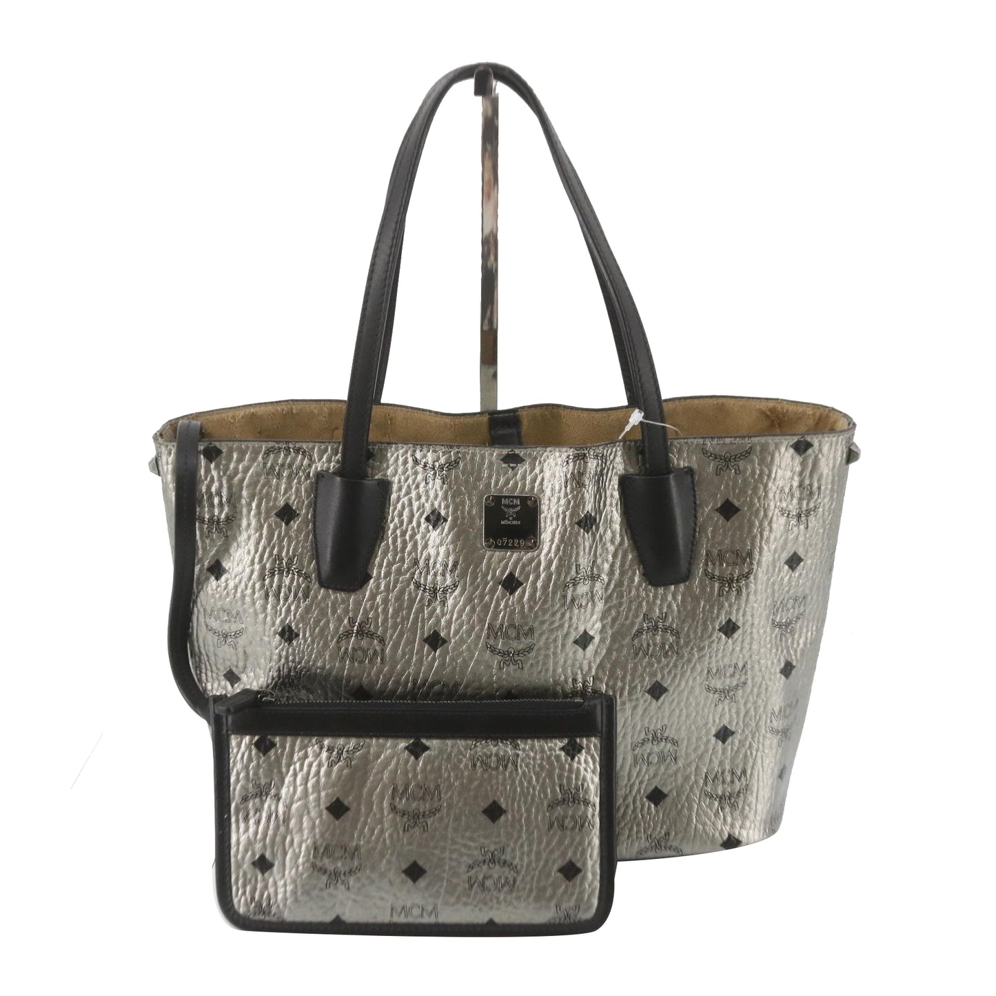 Silver Visetos Handbag