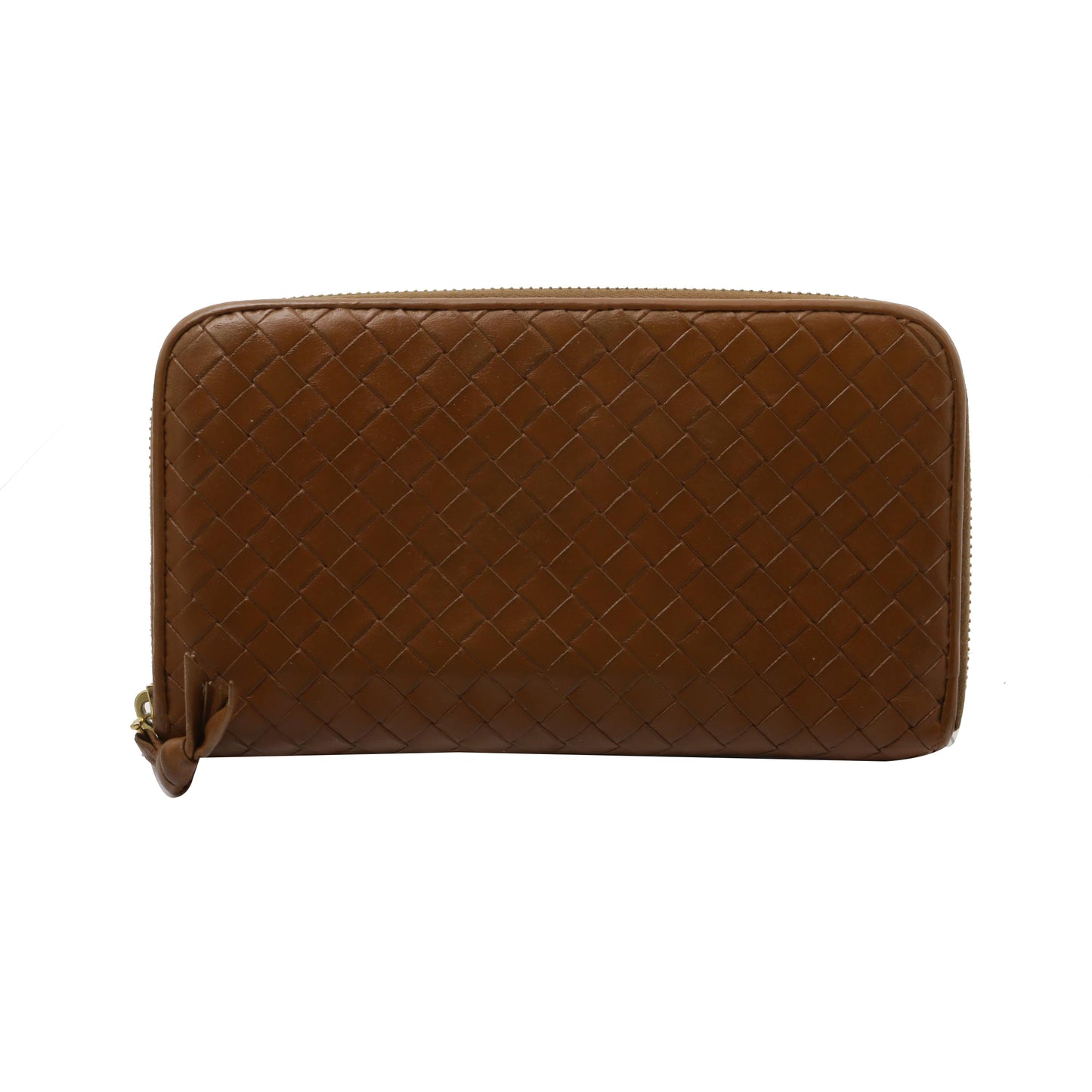 Brown Zippy Wallet