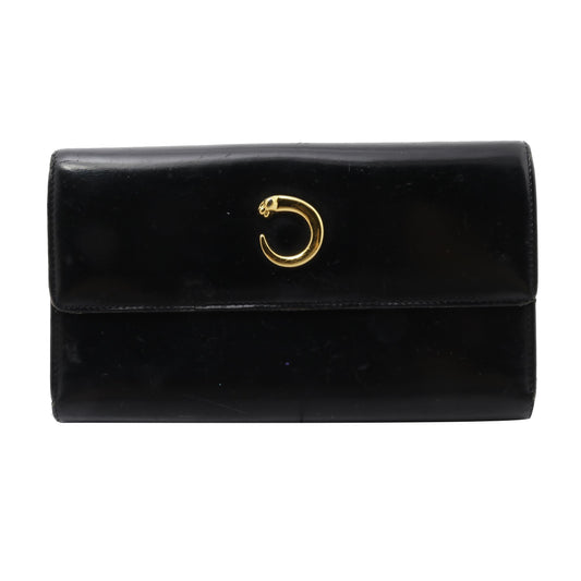 Black Long Wallet