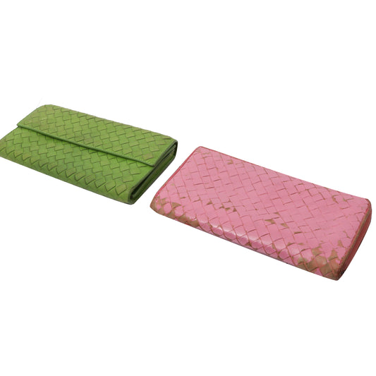 Intrecciato Set of 2 Wallets