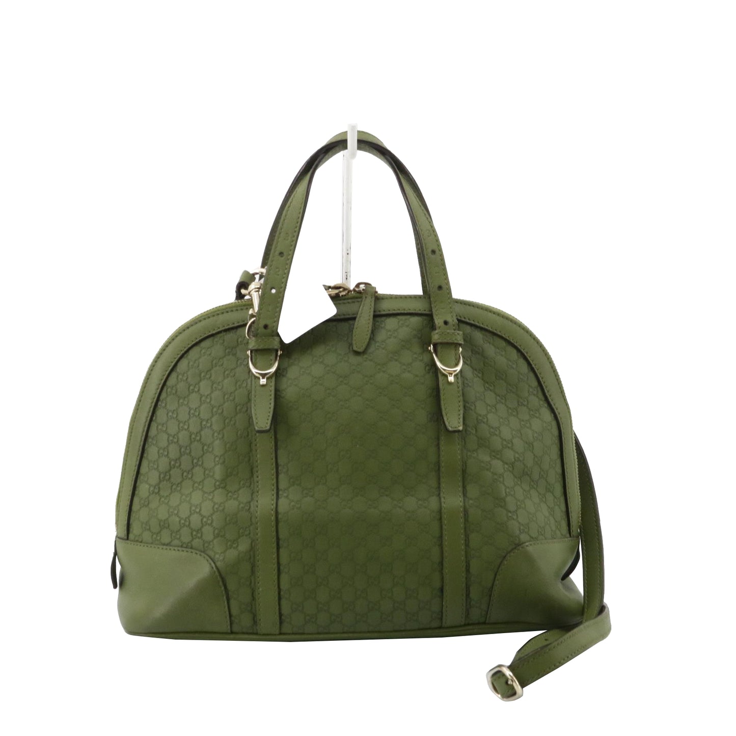 Green Micro GG Handbag