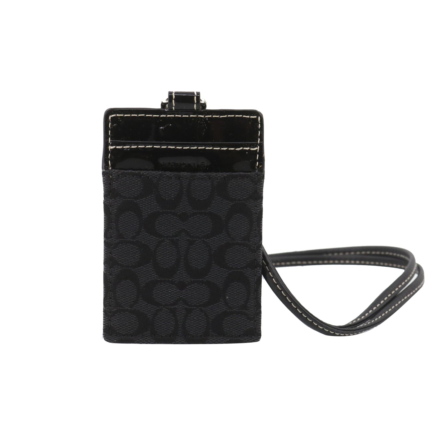 Black Signature Card Case