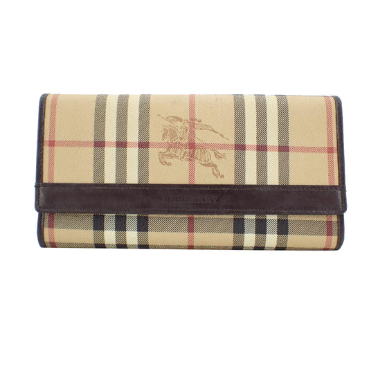 Brown Long Wallet