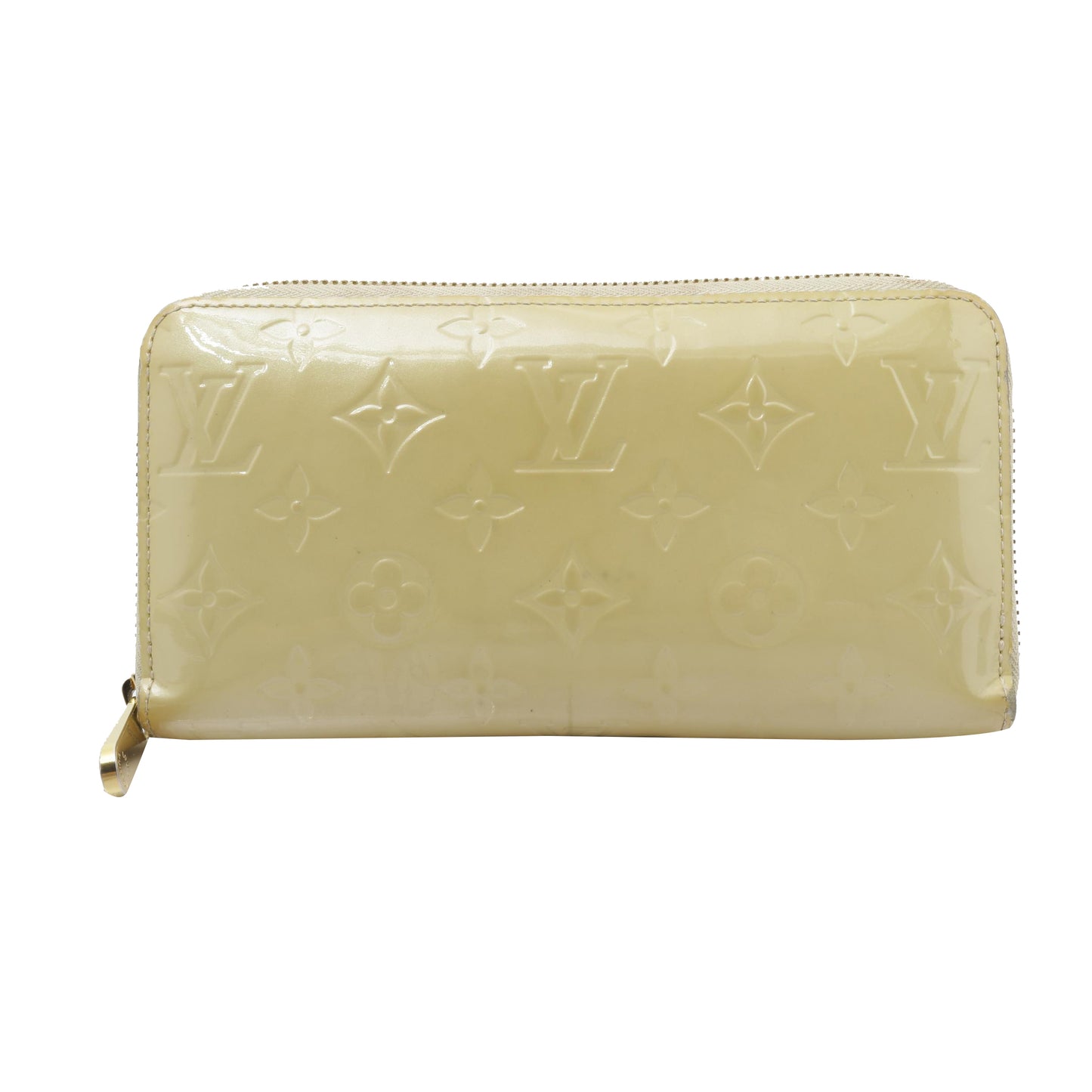 Vernis Yellow Zippy Wallet