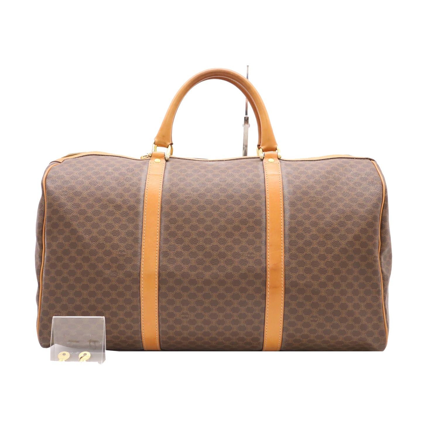 Brown Macadam Boston Bag