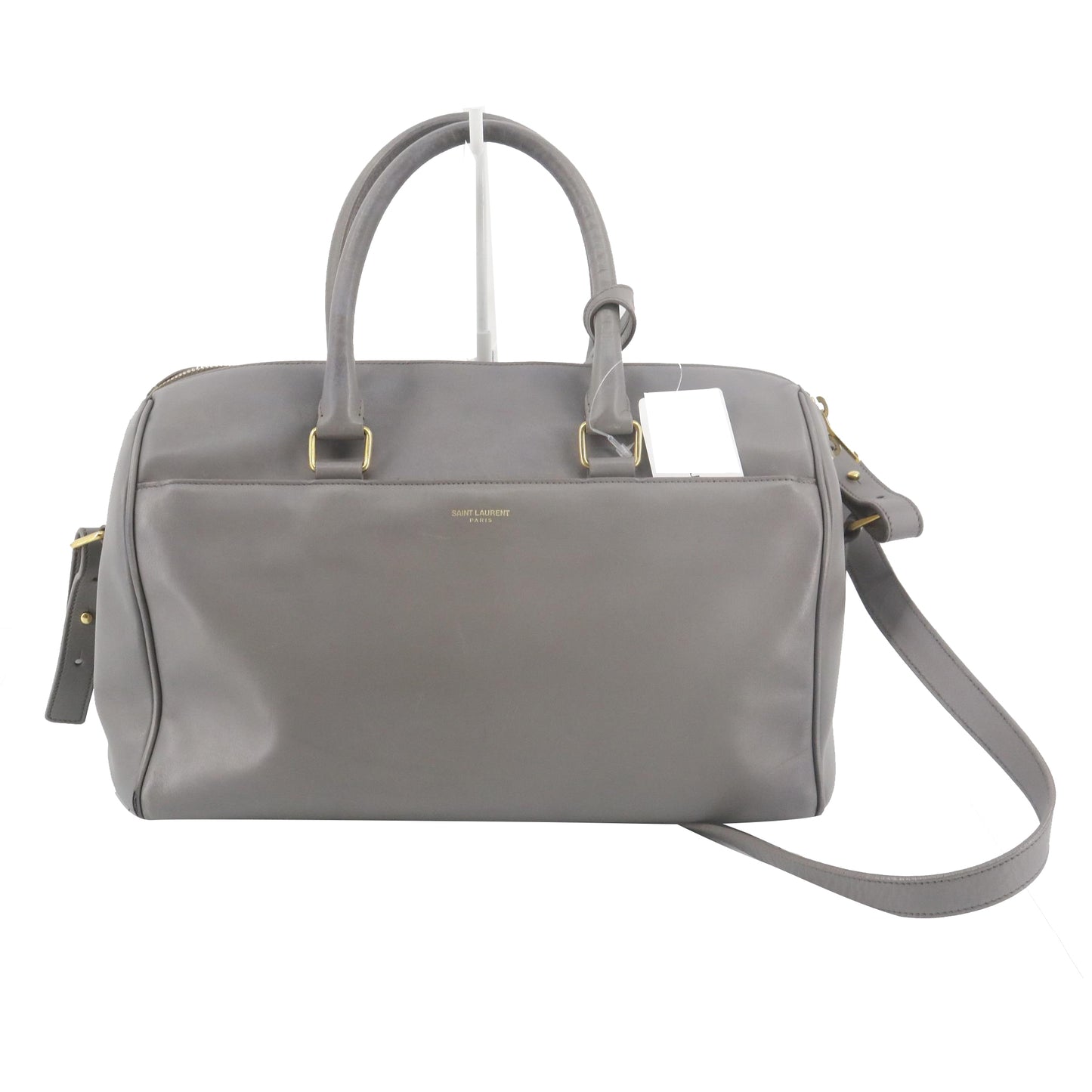 Grey 2Way Boston Bag