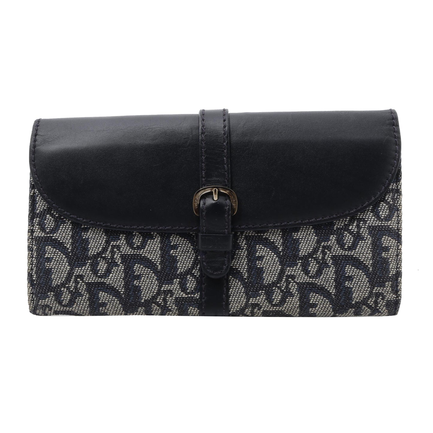 Navy Blue Trotter Long Wallet