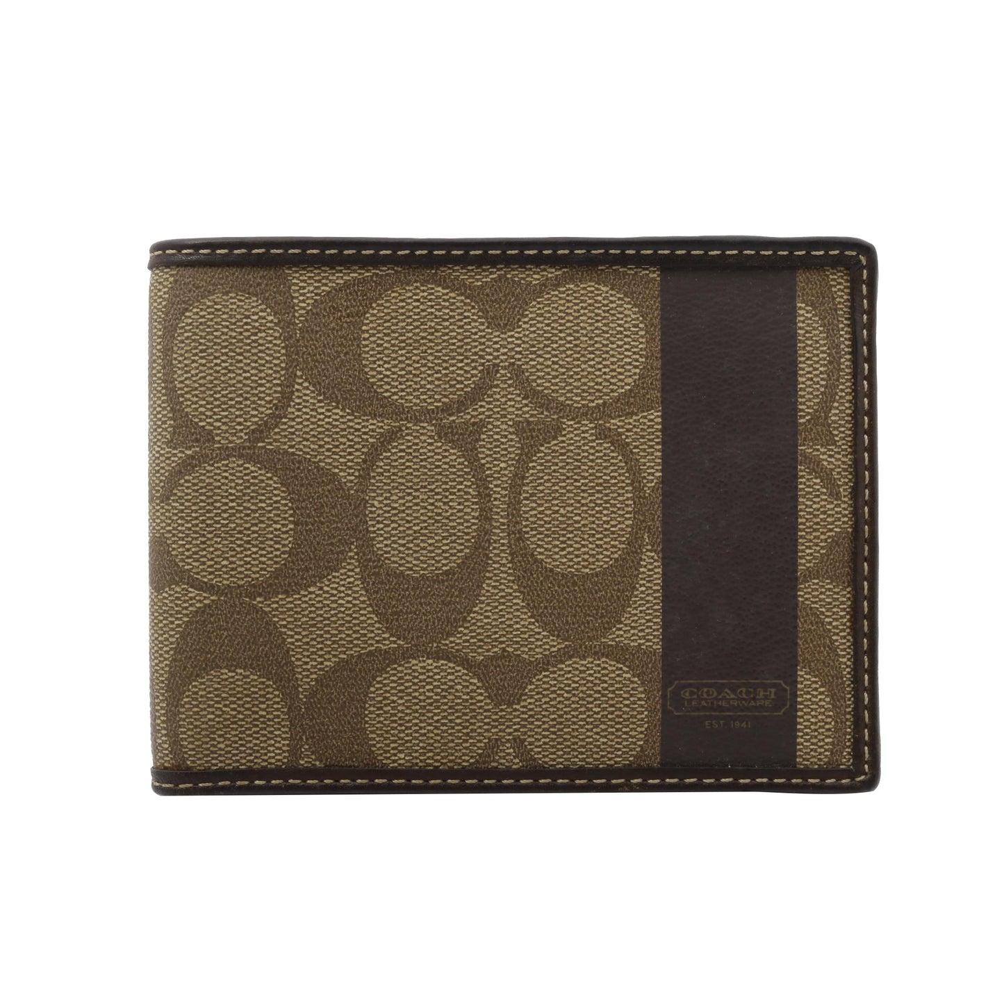 Brown Signature Bi-Fold Wallet