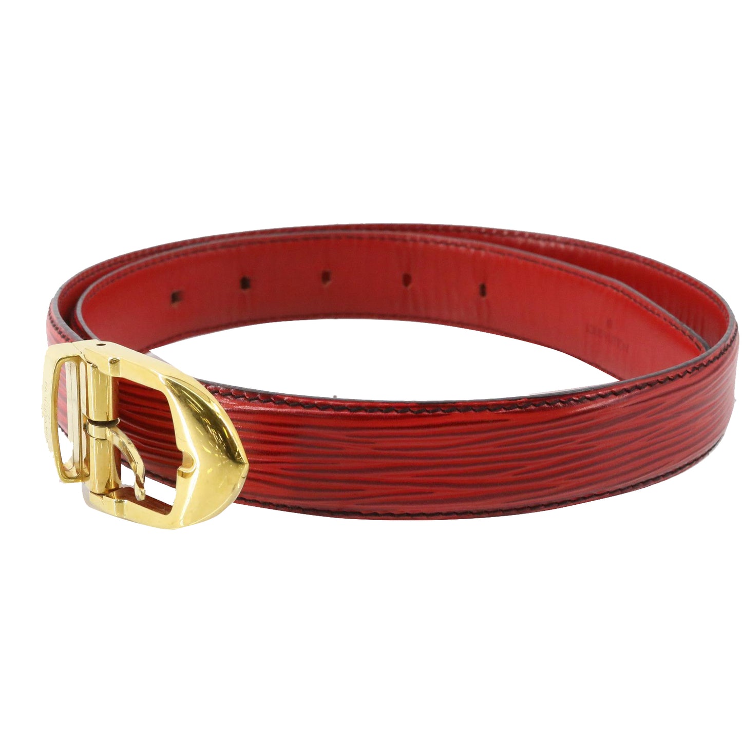 Epi Red Rouge Belt