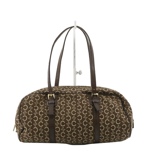 Brown Macadam Boston Bag