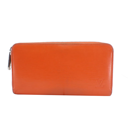 Epi Orange Zippy Wallet