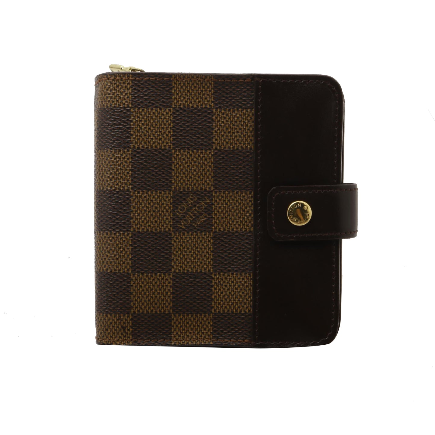 Damier Ebene Compact Wallet