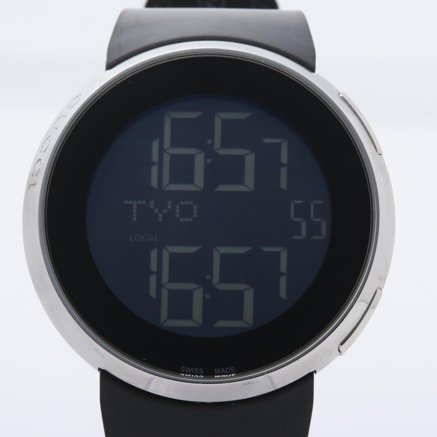 Silver Digital Watch